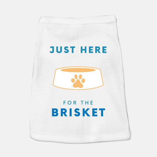 Just Here for the Brisket Pet Tank