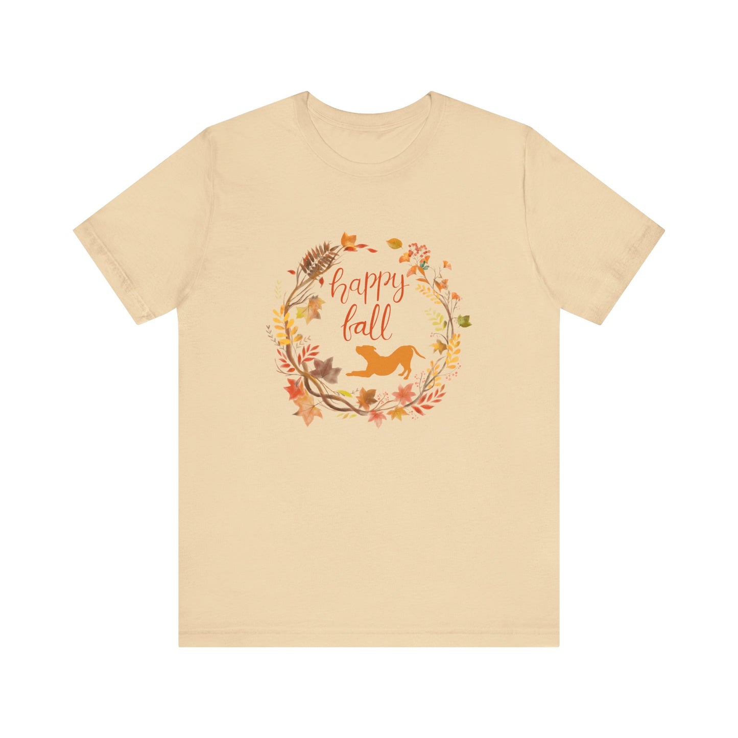 Happy Fall Unisex Short Sleeve Tee