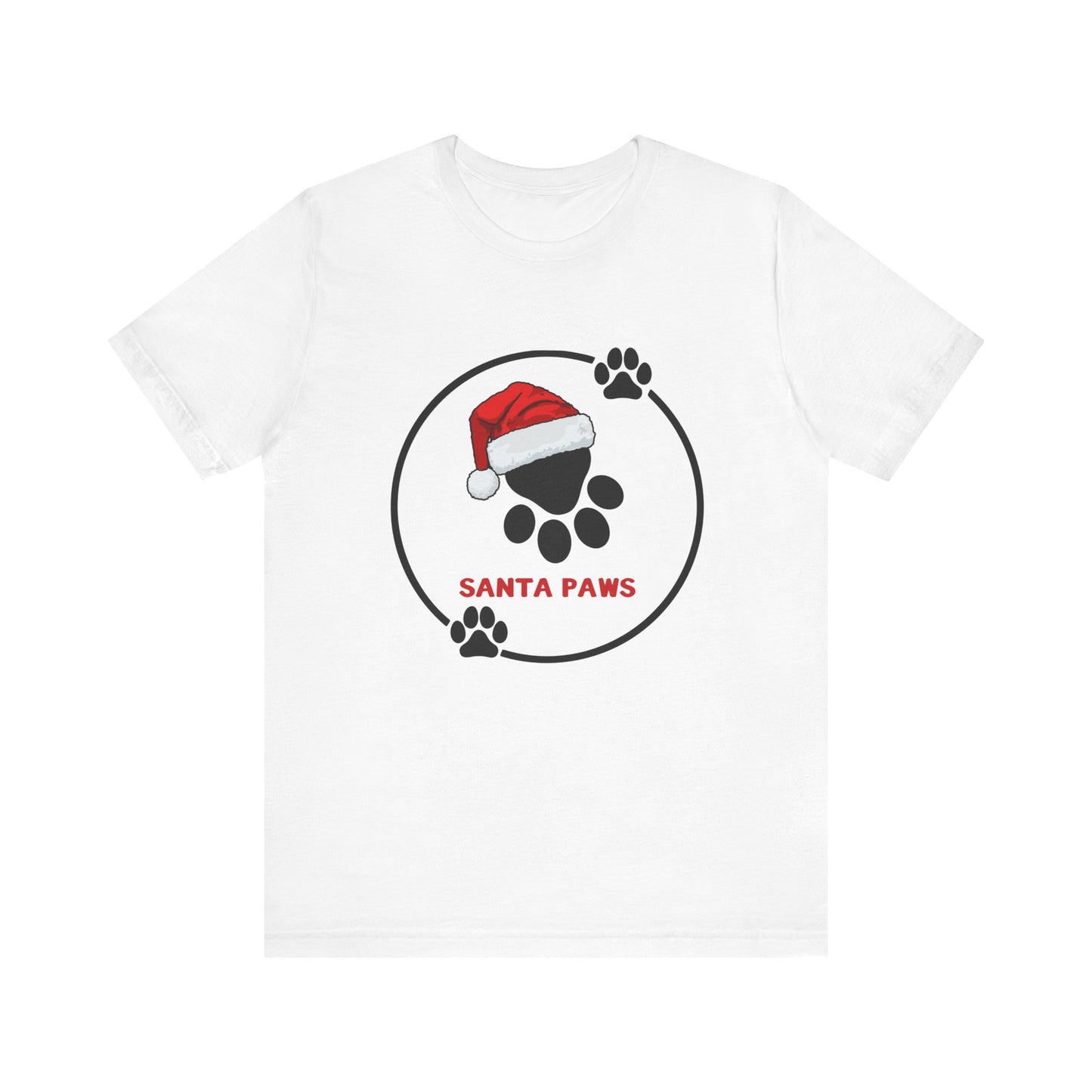 Santa Paws Unisex Short Sleeve Tee