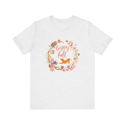 Happy Fall Unisex Short Sleeve Tee