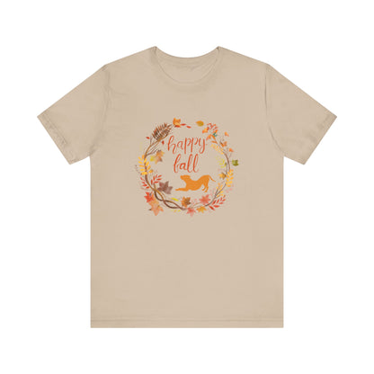 Happy Fall Unisex Short Sleeve Tee