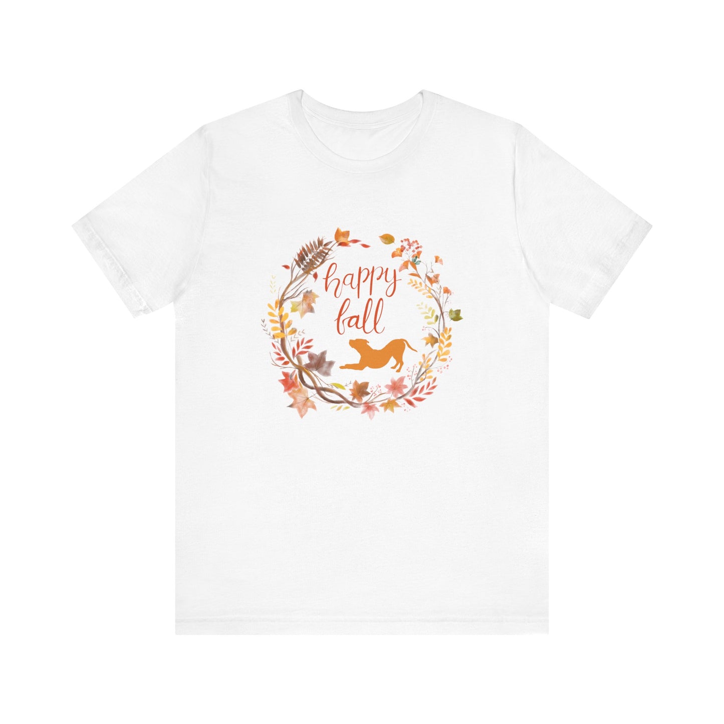 Happy Fall Unisex Short Sleeve Tee