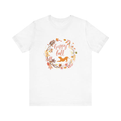 Happy Fall Unisex Short Sleeve Tee