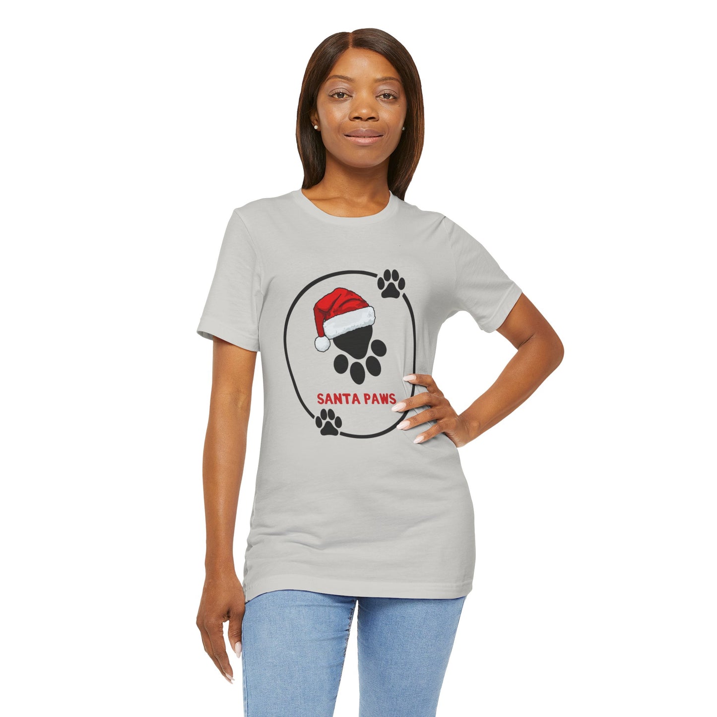 Santa Paws Unisex Short Sleeve Tee