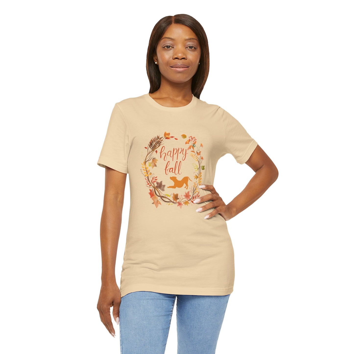 Happy Fall Unisex Short Sleeve Tee