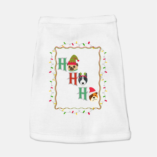 Ho Ho Ho Christmas Dogs Pet Tank