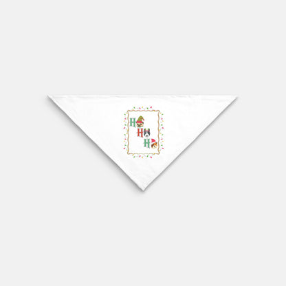 Ho Ho Ho Christmas Dogs Small Pet Bandana