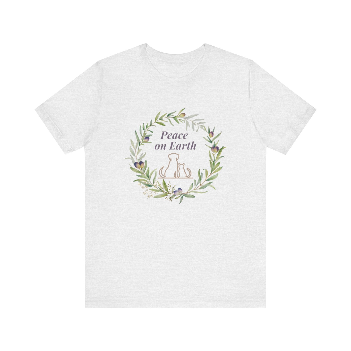 Peace on Earth Unisex Short Sleeve Tee