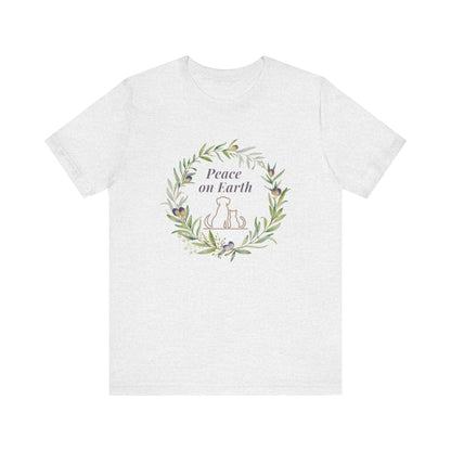 Peace on Earth Unisex Short Sleeve Tee