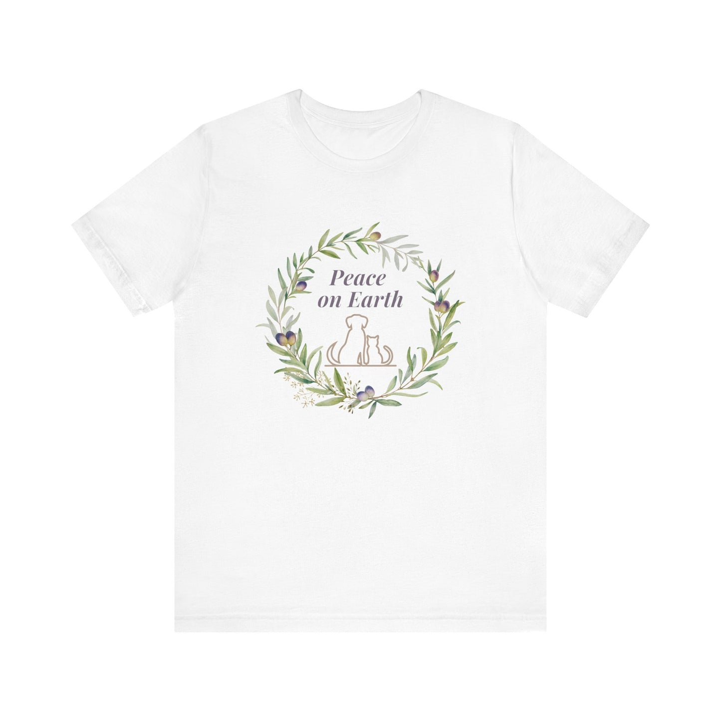 Peace on Earth Unisex Short Sleeve Tee